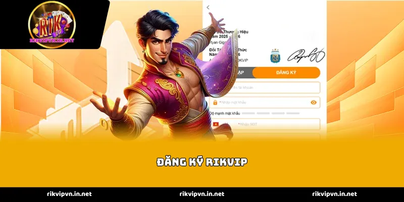 Quy trình Đăng Ký RIKVIP tài khoản an toàn